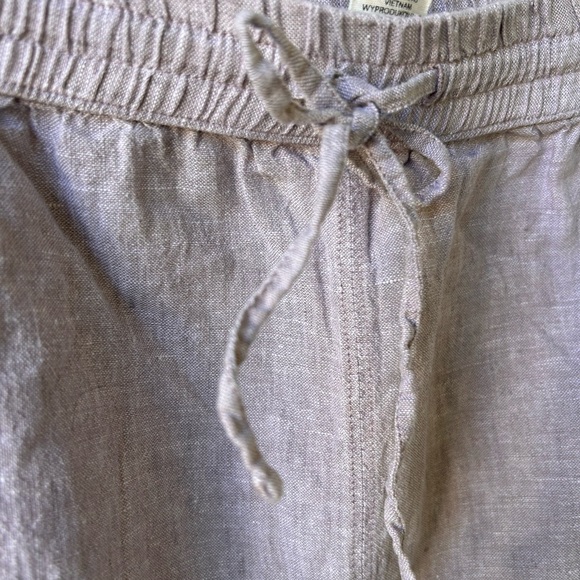 Lavender 100% Linen Skirt purple Artisan NY size XL - Picture 2 of 3